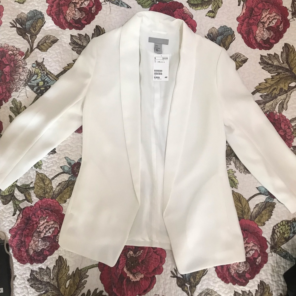 White Blazer - BRAND NEW